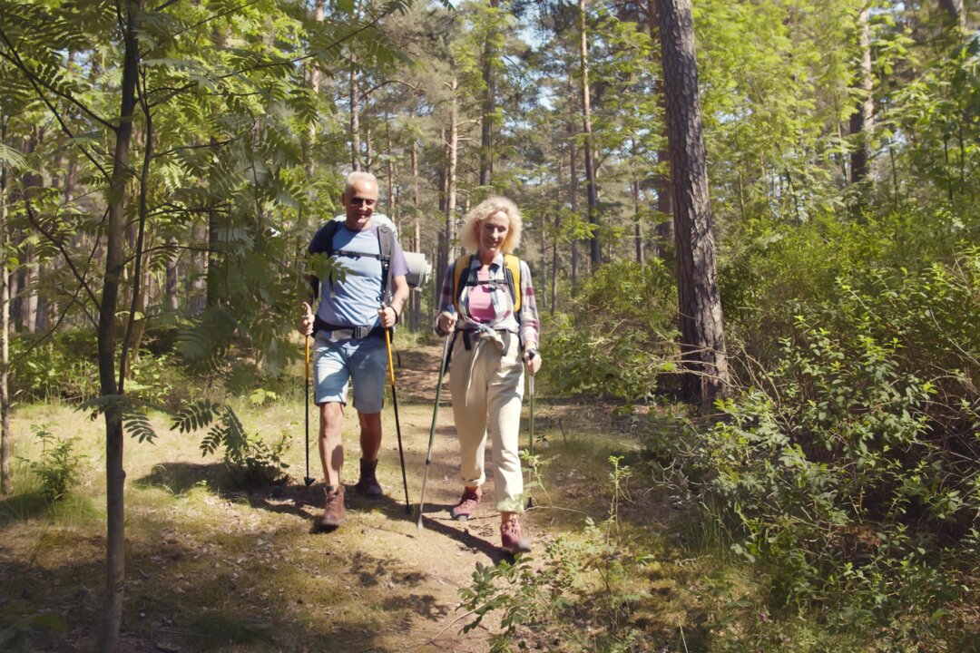 Hiking is beneficial even for those with pre-existing health conditions. (nimito/Shutterstock)