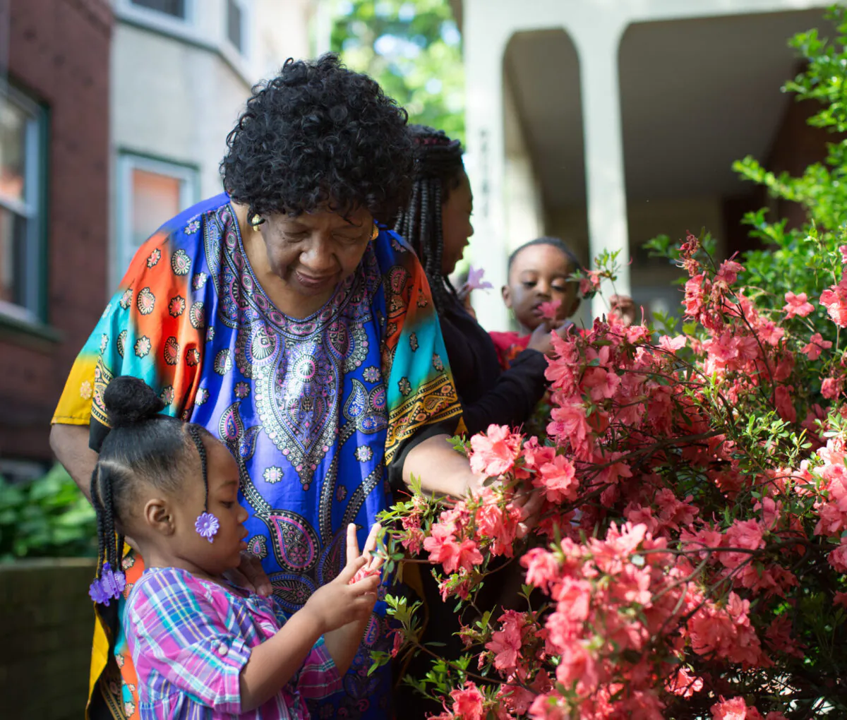 Sharonell Fulton has fostered more than 40 children in the last 25 years in partnership with Catholic Social Services in Philadelphia (Courtesy of Becket)