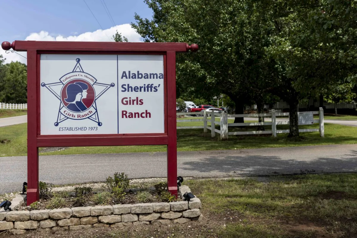 The Alabama Sheriff's Girls Ranch in Camp Hill, which suffered a loss of life when their van was involved in a multiple vehicle accident, on June 19, 2021, resulting in eight people in the van perishing, Ala., on June 20, 2021. (Vasha Hunt/AP Photo)