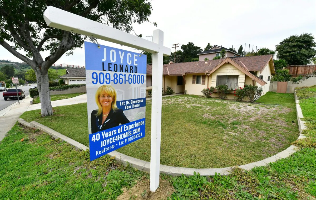 A home for sale in Monterey Park, Calif., on March 19, 2019. (Frederic J. Brown/AFP via Getty Images)