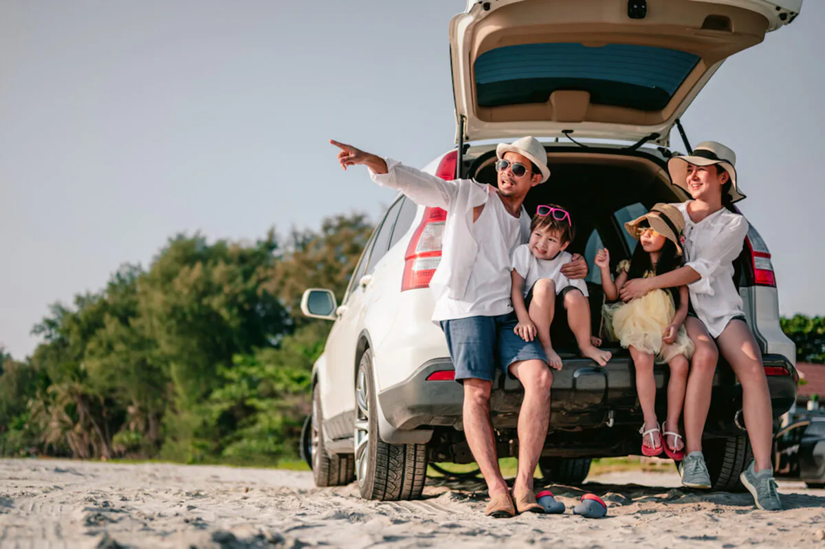 If you’re heading on a road trip, take your car in for
a tune-up. (Day Of Victory Studio/Shutterstock)