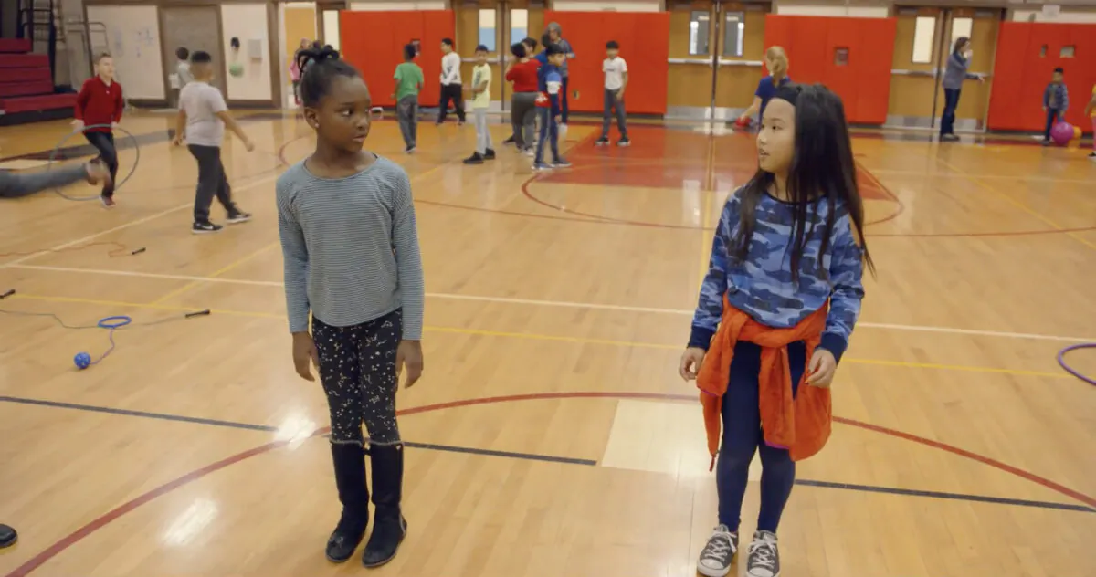 A scene from the documentary “Chasing Childhood.” (Abramora)