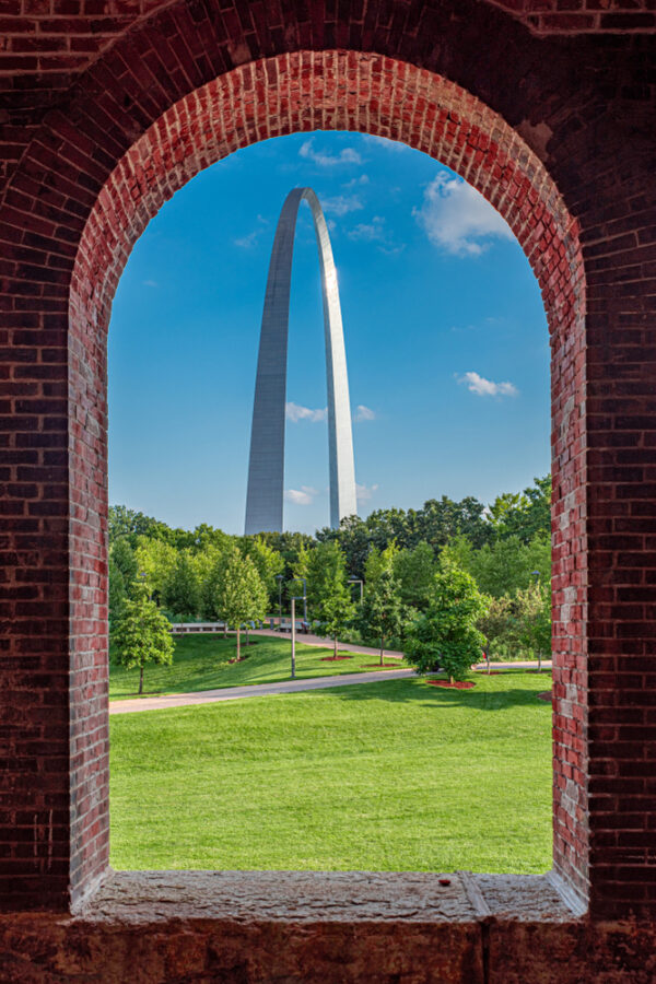 View,Of,The,Saint,Louis,Gateway,Arch,And,Nation,Park