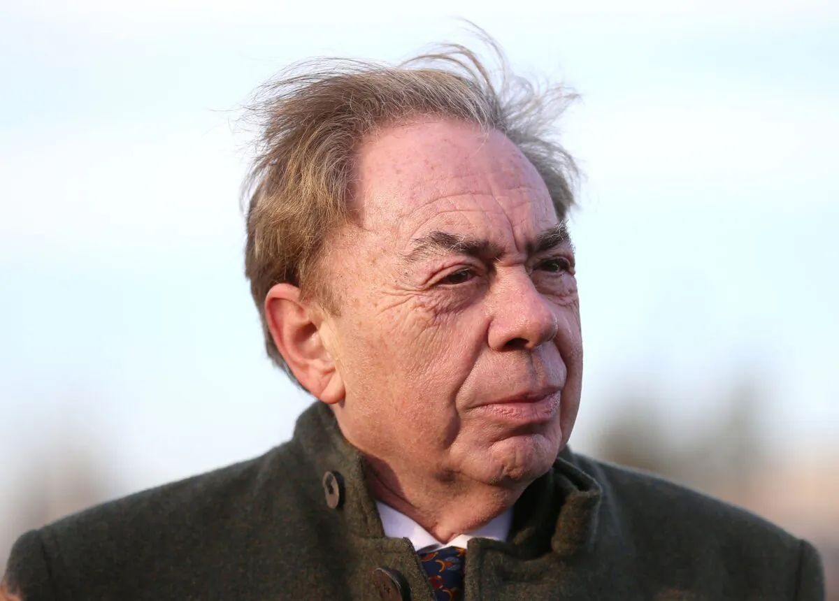 Andrew Lloyd Webber in an undated photo. (Nigel French/PA)