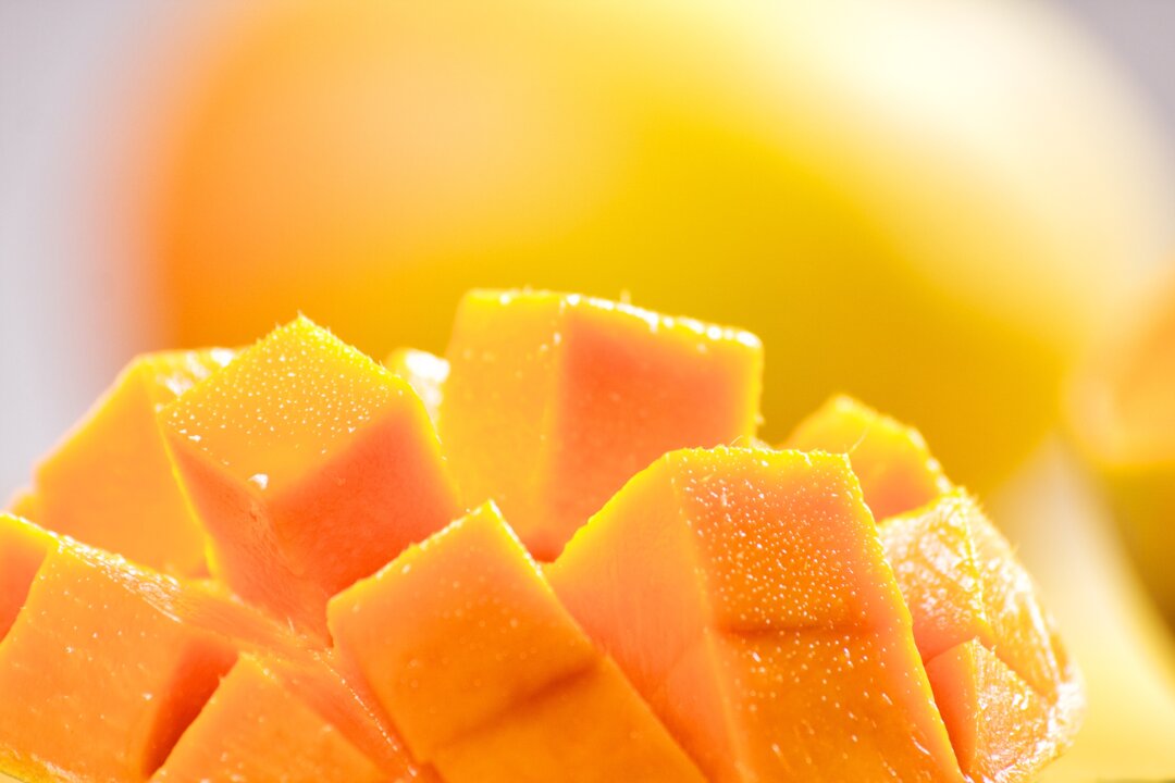 Mango is a juicy, tropical,
summertime superfruit
that can contribute to a
healthy diet. (SunnySideUp/Shutterstock)