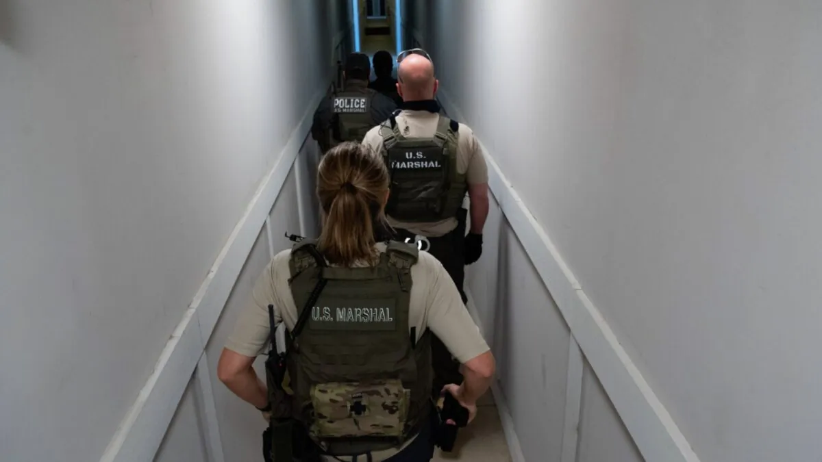 U.S. Marshals are seen in a file photo. (Courtesy of Shane T. McCoy/U.S. Marshals)