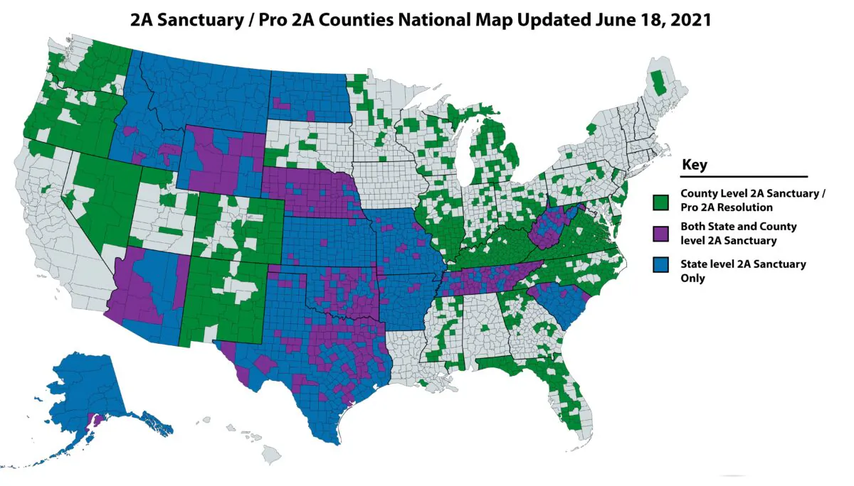 (Sanctuary Counties)