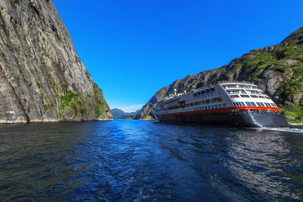 Cruising through the Lofoten Islands, Norway. (May_Lana/Shutterstock)