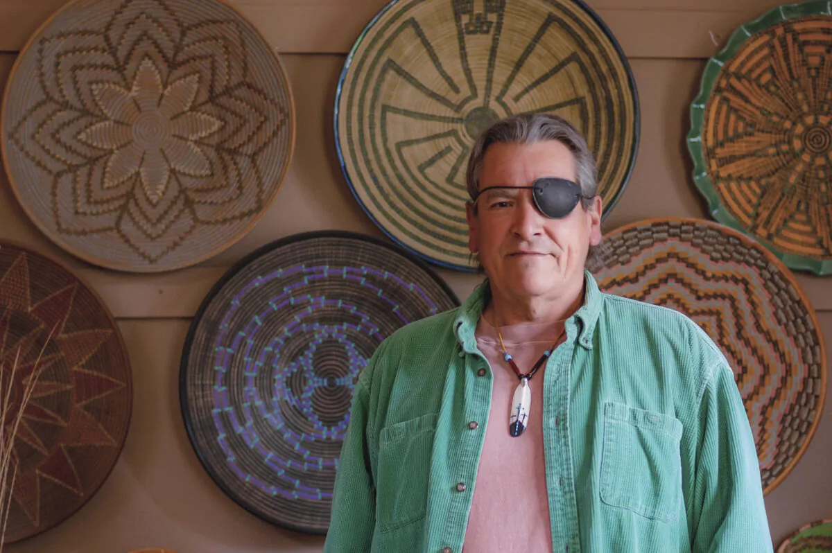 Rich Lopez puts his story and soul into each piece, turning tragedy and triumph into something uplifting. (Jennifer Schneider for Radiant Life)