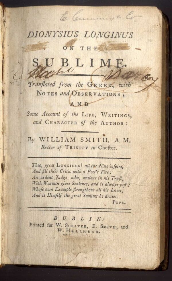 On the Sublime