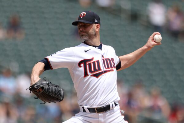 Minnesota Twins' pitcher J.A. Happ