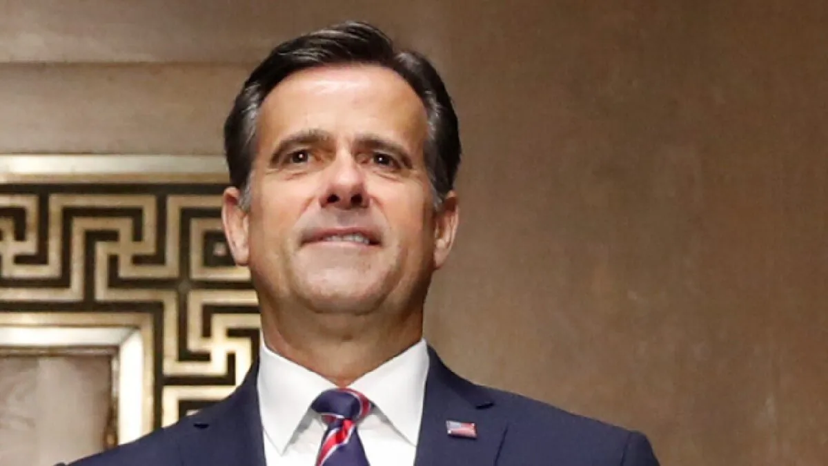 John Ratcliffe (R-TX) is at a Senate Intelligence Committee nomination hearing on Capitol Hill in Washington, on May 5, 2020. (Andrew Harnik-Pool/Getty Images)