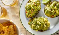 Smoked Guacamole With Chia Seed Totopos