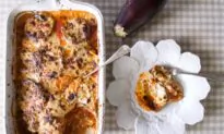 Eggplant and Tomato Gratin