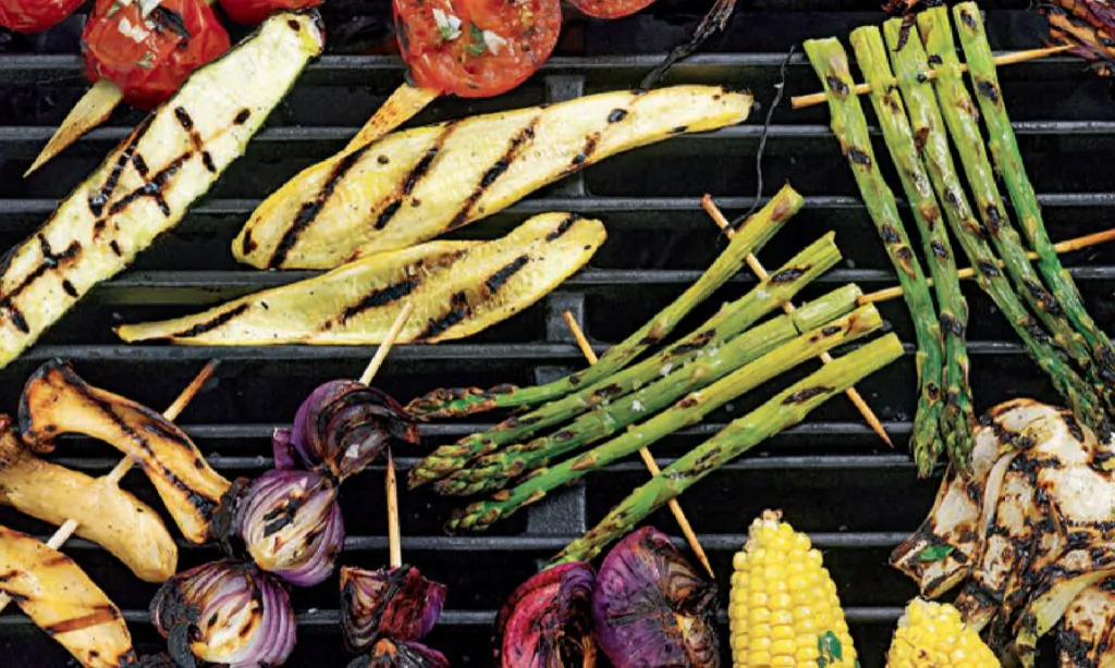 Grilling vegetables caramelizes their natural plant sugars, giving them a supernatural sweetness, while gently infusing the vegetables with the flavor of wood smoke. (Steven Randazzo)