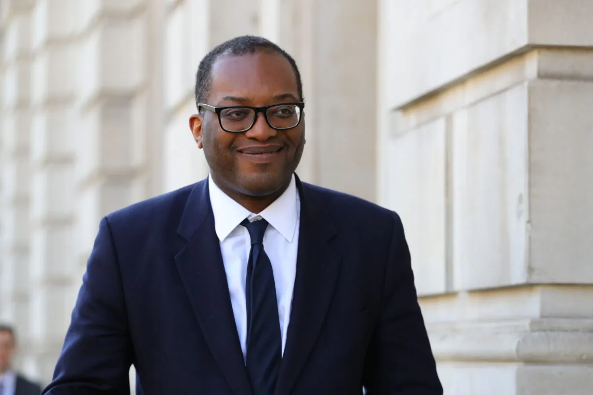 UK Business Secretary Kwasi Kwarteng in an undated file photo. (Aaron Chown/PA)