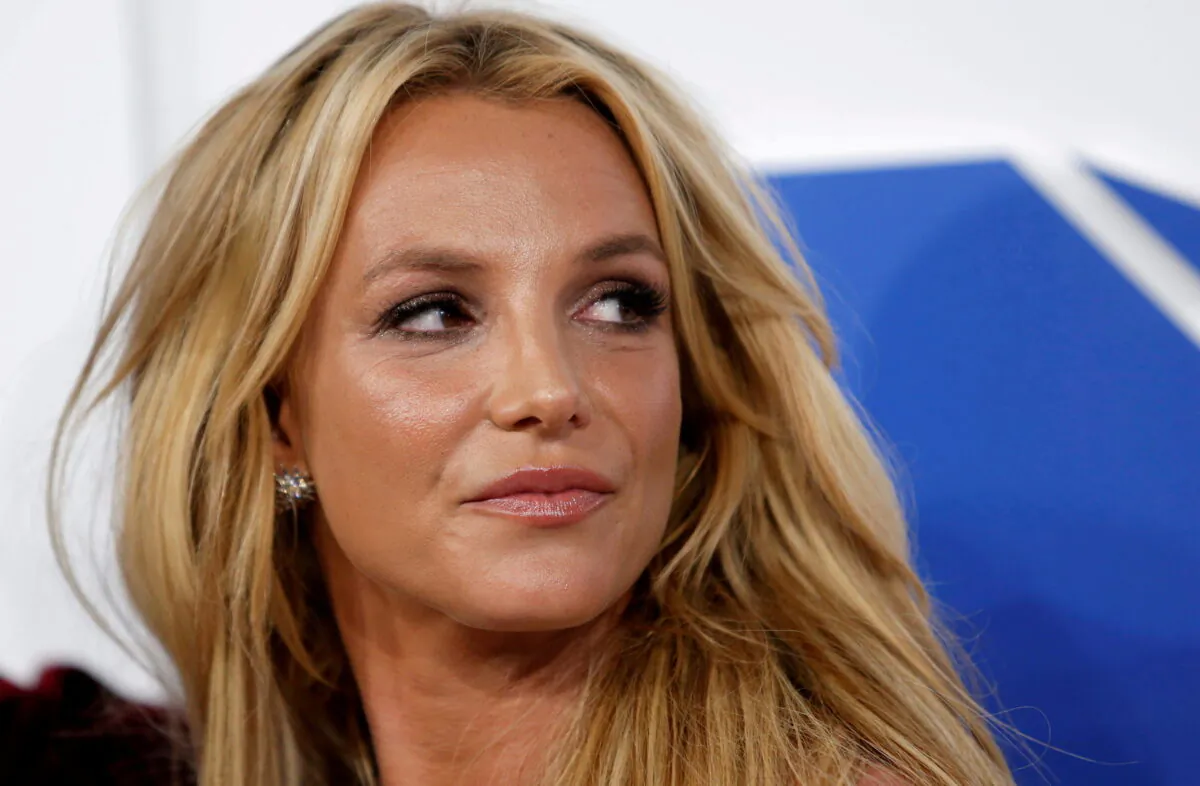 Singer Britney Spears arrives at the 2016 MTV Video Music Awards in New York on Aug. 28, 2016. (Eduardo Munoz/Reuters)