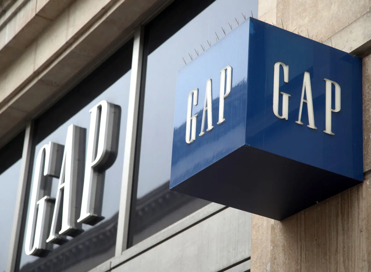 A branch of Gap in London, UK, on May 29, 2018. (Yui Mok/PA)