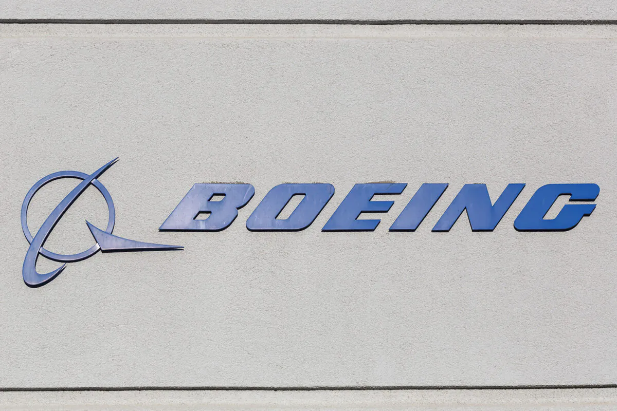 Boeing logo on a building at Los Angeles International Airport. (Markus Mainka/Dreamstime/TNS)