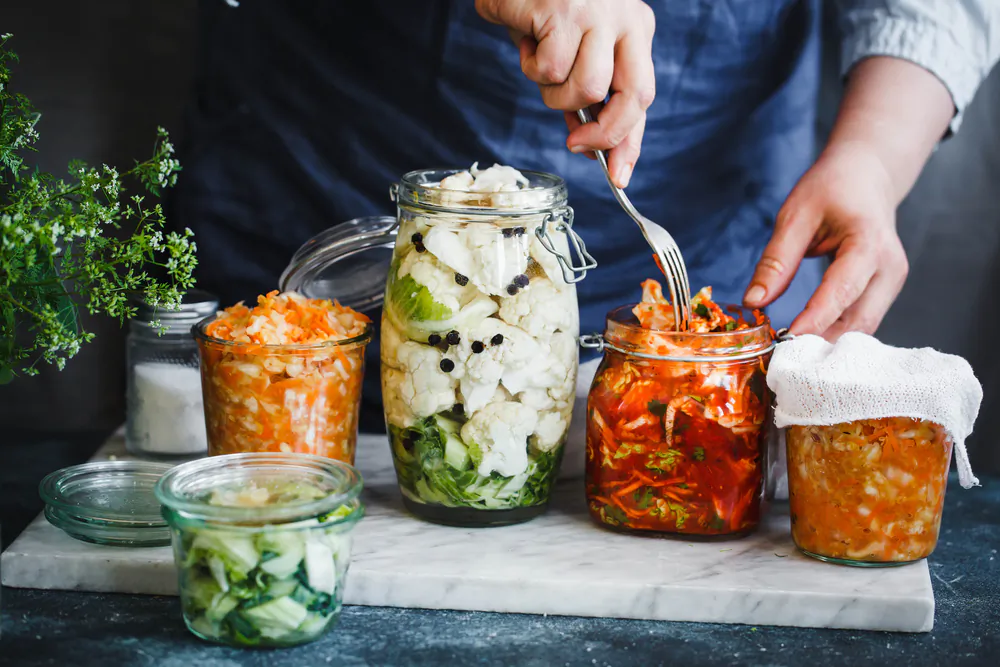 Fermentation is one of the oldest methods of preserving food. (casanisa/Shutterstock)