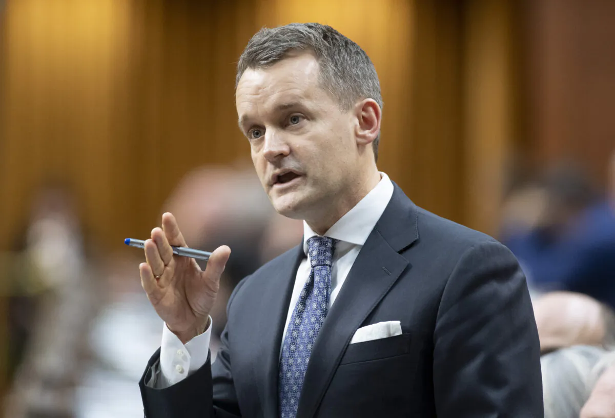 Natural Resources Minister Seamus O'Regan responds to a question during question period in the House of Commons in Ottawa on Feb. 17, 2020. (The Canadian Press/Adrian Wyld)