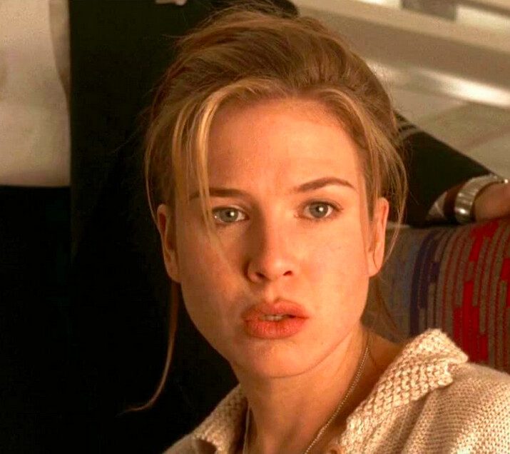 blonde woman in “Jerry Maguire”