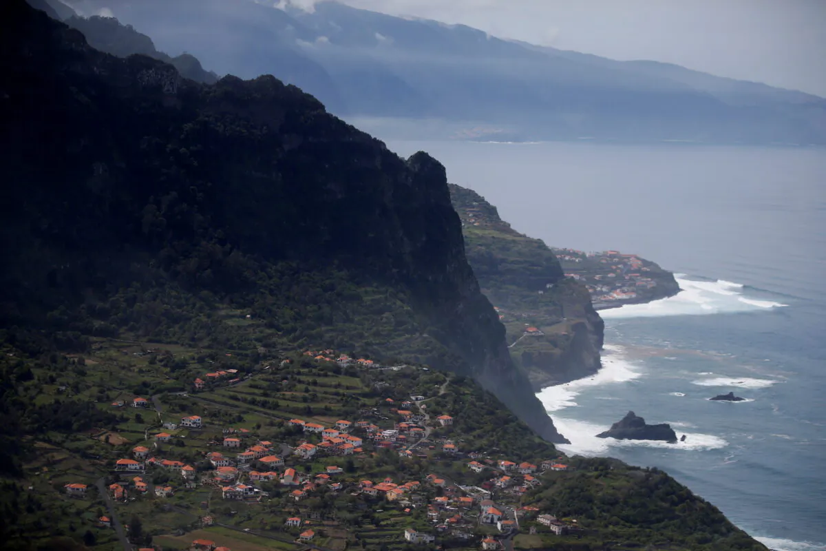 The small village of Arco de Sao Jorge on Madeira's north coast, Portugal, on March 30, 2017. (Rafael Marchante/Reuters)