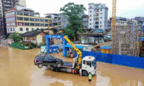 Heavy Rain Hits Over One Million in Southern China but State Broadcaster Highlights Local Waterfall Instead