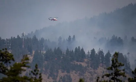 Environment Canada Forecasts Thunderstorms Adding to Fire Danger in B.C.’s Interior