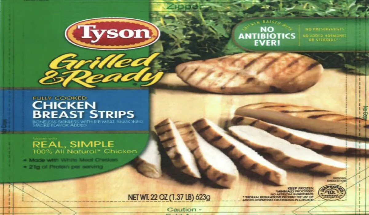 Approximately 8,492,832 pounds of ready-to-eat chicken products were recalled by Tyson Foods. (U.S. Department of Agriculture’s Food Safety and Inspection Service)