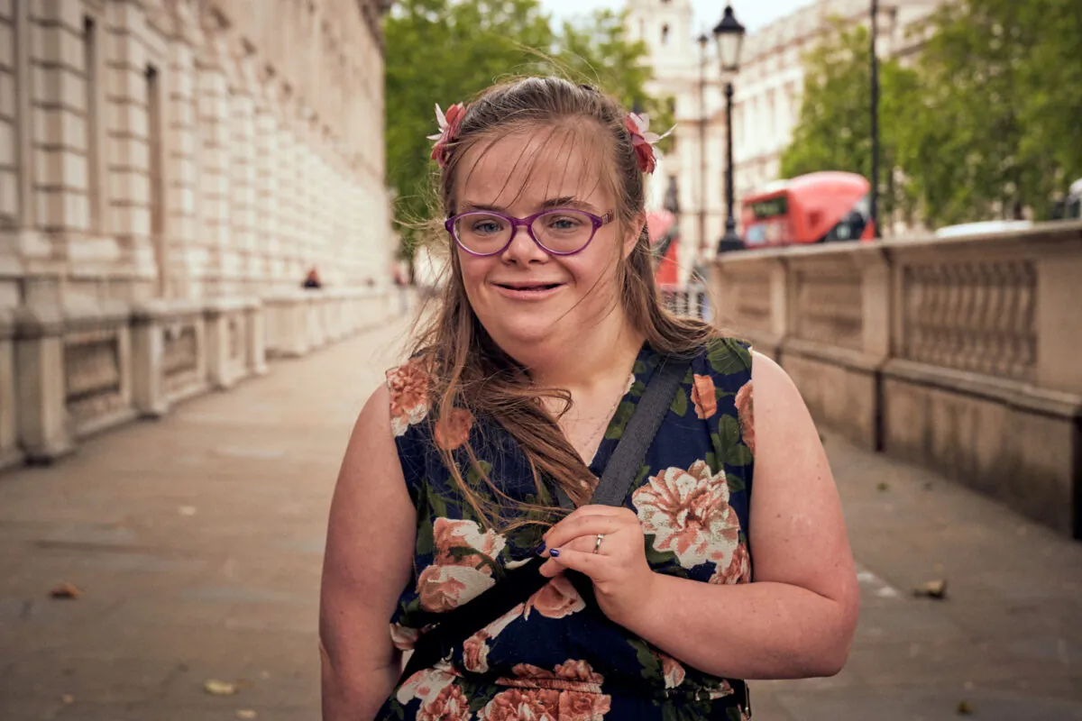 Heidi Crowter, who has Down’s syndrome, is taking legal action against the UK government over part of the 1967 Abortion Act, which applies in Great Britain. Undated file photo. (JerseyroadPR/PA)