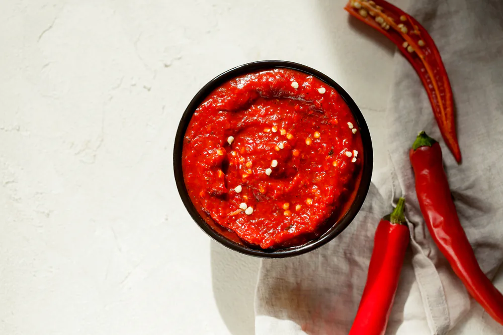 This homemade harissa has a balance of smoke, sweetness, and heat. (Daria Arnautova/Shutterstock)