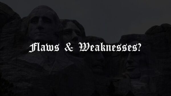 Screen image from a video released by NTD, Is anything really perfect? There must be some flaws or weaknesses in the U.S. Constitution. Paul gives examples of key areas of where some of the Founding Fathers saw potential weakness and how it has been taken advantage of in modern times. (Sunny Yang/NTD)