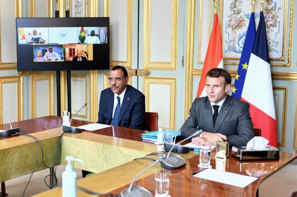 French President and Niger President