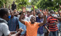 Crowd of About 1,000 Haitians Outside US Embassy