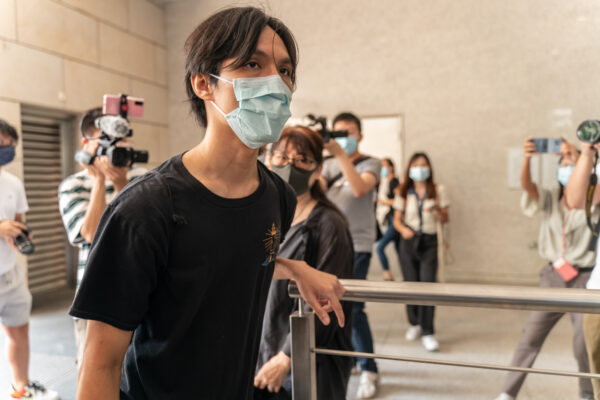A pro-democracy activist Hendrick Lui Chi Hang