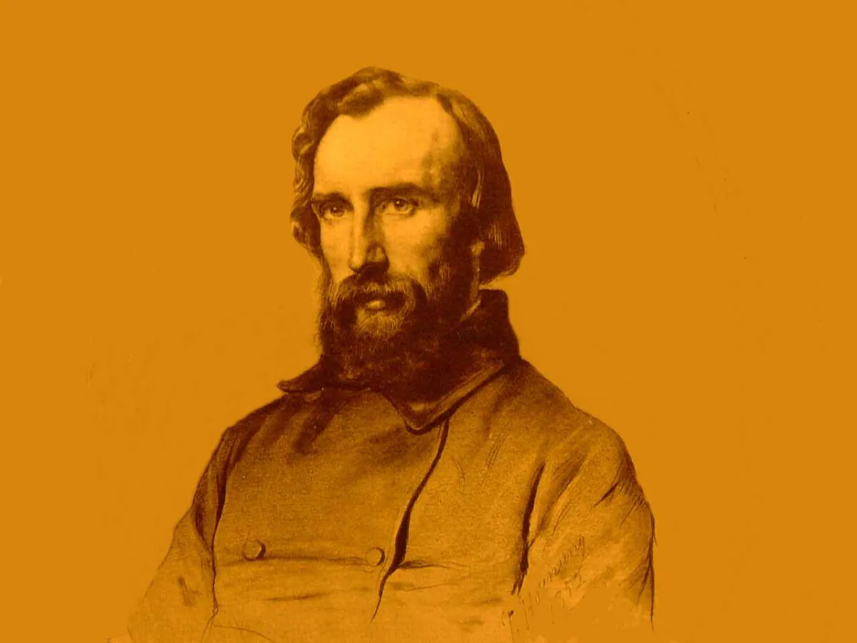 Portrait of Henri-Frédéric Amiel, 1852, by Joseph Hornung. (Public Domain)