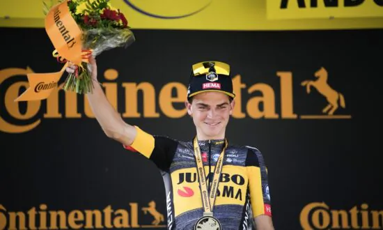 American Sepp Kuss Wins Tour de France’s Grueling 15th Stage