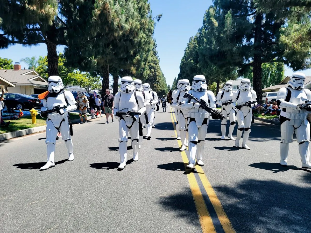 Members of the 501st Legion wear the costumes of their favorite 'Star Wars' characters while raising money for charities. (Courtesy of Briian Hazelrigg)