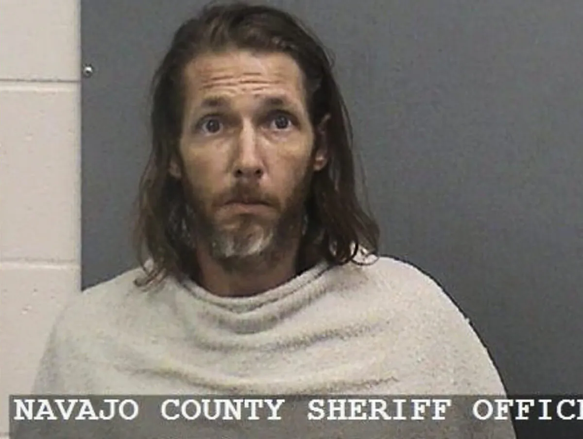 Suspect Shawn Michael Chock, on June 19, 2021. (Navajo County Sheriff Office via AP)