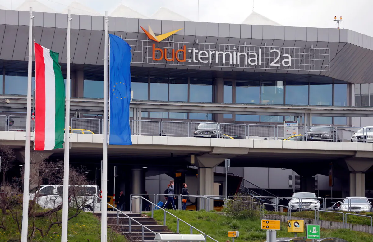 The Ferenc Liszt airport's terminal 2A in Budapest, Hungary, on March 29,2016. (Laszlo Balogh/Reuters)