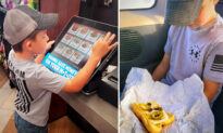 6-Year-Old Insists on Ordering Own Food at Touchscreen Checkout—and the Results Are Priceless