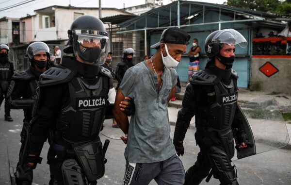 Cuban protest