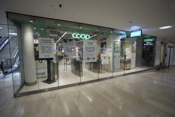 Closed Coop supermarket