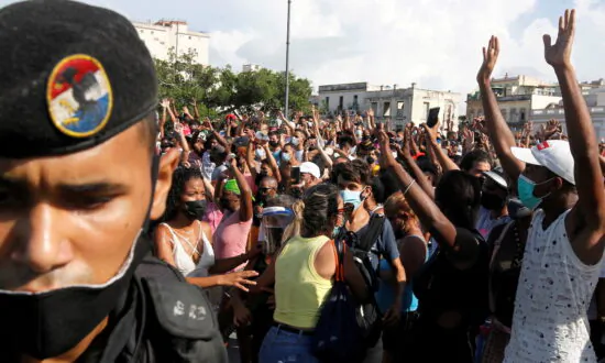 Cuban Americans Gather to Support Those Living in Communist Regime