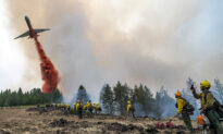 Thousands of Firefighters Battle Big Blazes Across the West