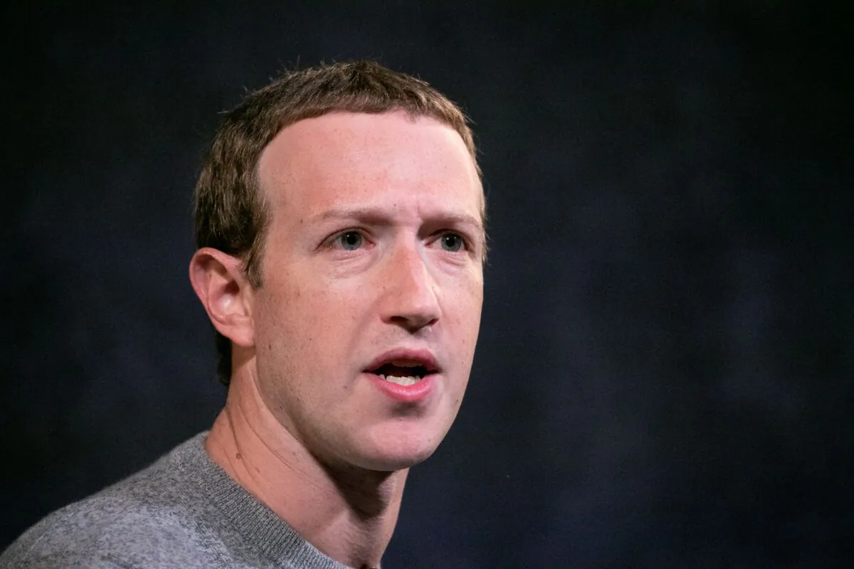 Facebook CEO Mark Zuckerberg speaks at the Paley Center in New York, on Oct. 25, 2019. (Mark Lennihan/AP Photo)