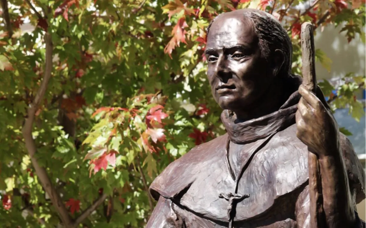 Saint Junipero Serra at the then-Serra High School in San Mateo, Calif. on Oct. 10, 2018. (Jallen8307 viw Wikimedia Commons/CC BY-SA 4.0)