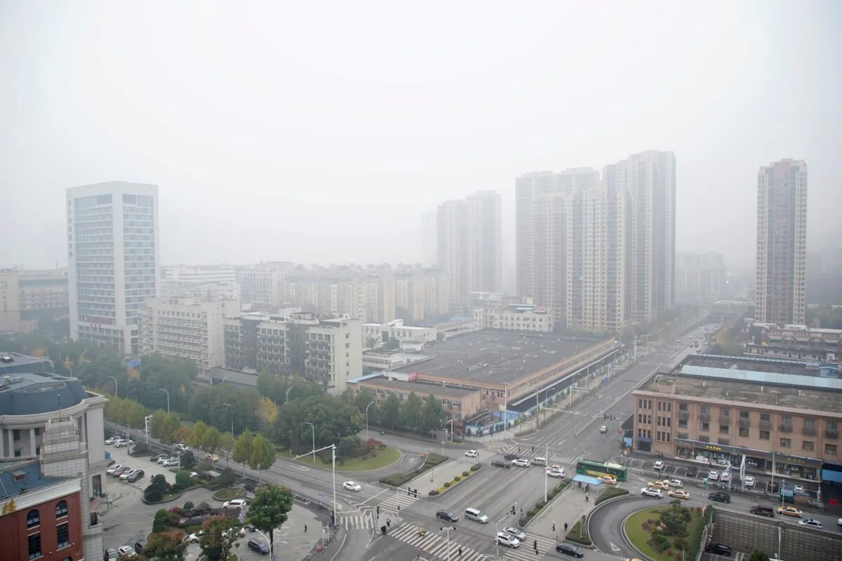 A view of Huanan seafood market, and where coronavirus believed to have first surfaced, almost a year after the start of the coronavirus disease (COVID-19) outbreak, in Wuhan, Hubei province, China on December 8, 2020. (Aly Song/Reuters)