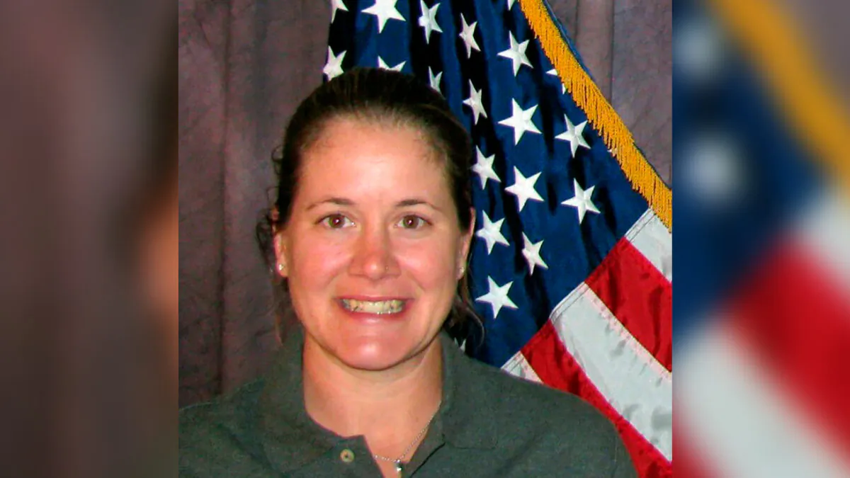Boulder police officer Ashley Haarmann who died after tumbling in a 200-foot (70-meter) fall while hiking in Rocky Mountain National Park on July 14, 2021. (City of Boulder via AP)
